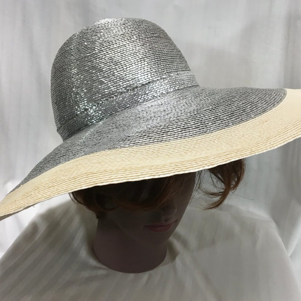 Silver Frank Oliver Lillie Rubin Sun Hat